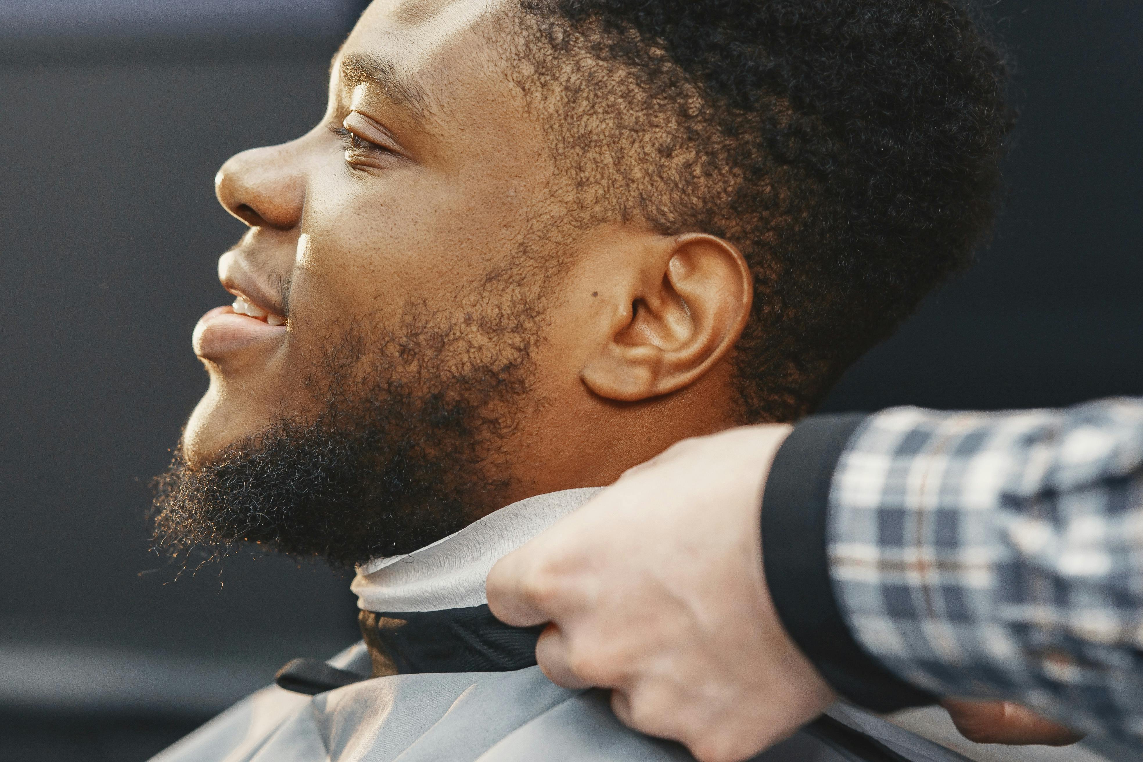 Mid fade haircut